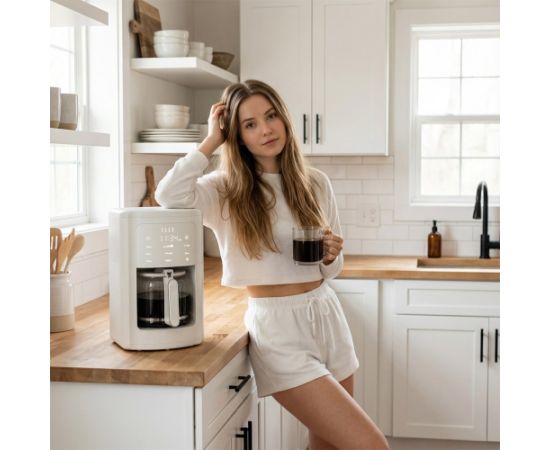 Ekspres przelewowy ELLE 1,8L biały Kafijas aparāti