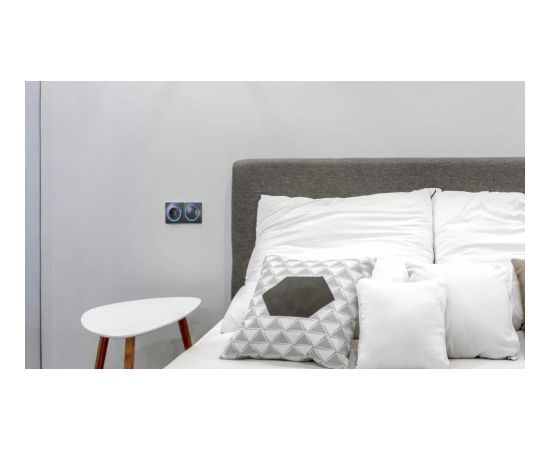 Fibaro Walli smart electrical socket FGWOE-011-8 Wallli Outlet Anthracite Gudrā māja