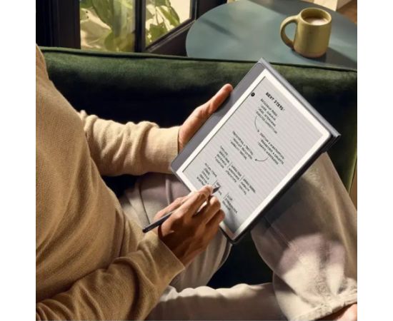 Amazon Ebook New Kindle Scribe - 2024 release 10.2” glare-free 64GB Wi-Fi (Without Lockscreen Ads) with Premium Pen Tungsten + ładowarka 20W USB-C/USB-A EZC105W Электронные книги