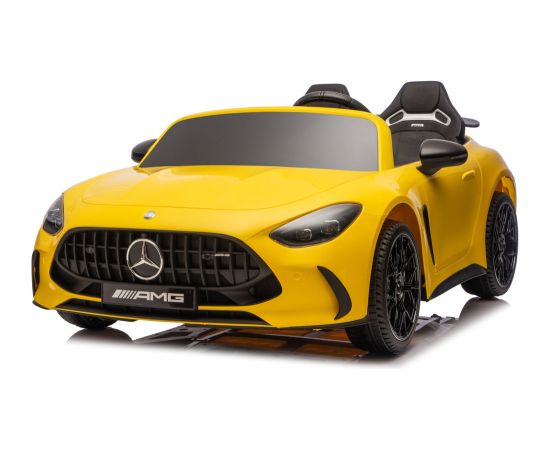 Lean Cars Mercedes GT63 AMG DK-GT63 24V Battery-Powered Car, Yellow Новости - Детские товары