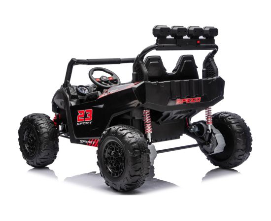 Lean Cars Battery-Powered Vehicle DM-110 24V 4x4 Black Jaunumi, Bērnu preces
