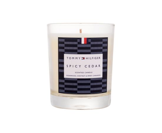 Tommy Hilfiger Scented Candle / Spicy Cedar 180g Telpu aromāti