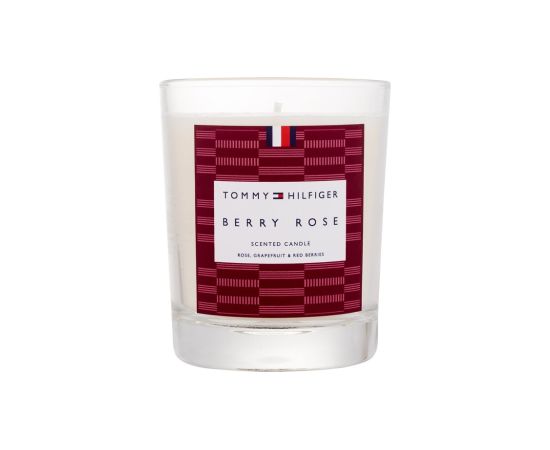 Tommy Hilfiger Scented Candle / Berry Rose 180g Telpu aromāti