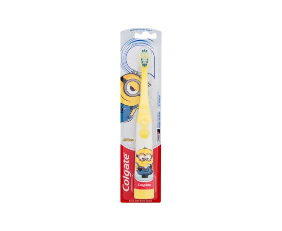 Colgate Kids / Minions Battery Powered Toothbrush 1pc Extra Soft Elektriskās zobu birstes, irigatori