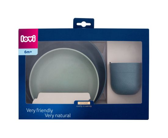 Lovi Set Of Tableware 1pc Pistachio Galda Trauki Bērniem