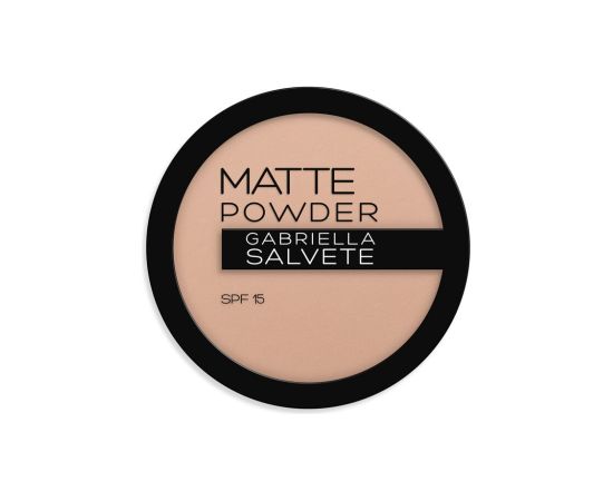 Gabriella Salvete Matte Powder 8g SPF15 Dekoratīvā kosmētika