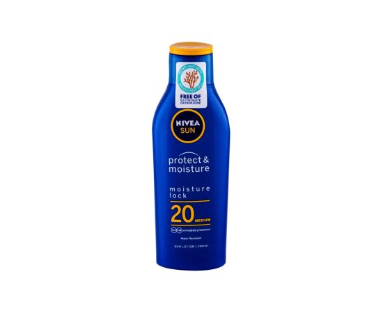 Nivea Sun Protect & Moisture 200ml SPF20 Ķermeņa kosmētika