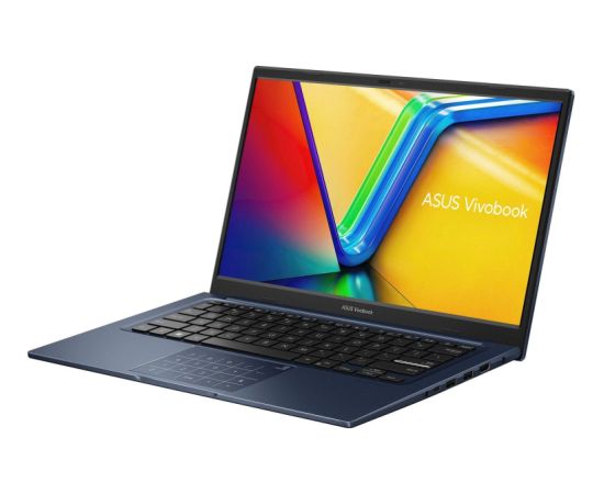 ASUS Vivobook 14 X1404VA-V14.I38128 14'' FHD Core i3-1315U 8GB 128GB SSD W11H in S Mode, Quiet Blue Portatīvie datori