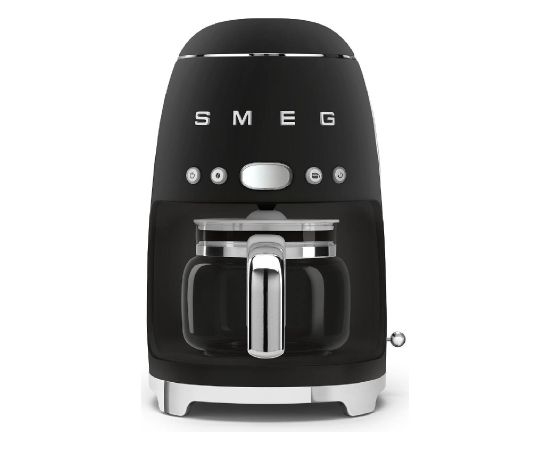 SMEG kafijas automāts, DCF02BLMEU, (matēti melns), DCF02BLMEU Kafijas aparāti