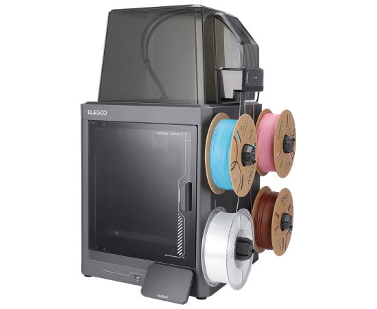 ELEGOO Centauri Carbon 2 Combo 3D printer 3D Printeri un lāzergravētāji