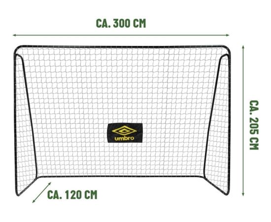 Umbro BRAMKA DO PIŁKI NOŻNEJ Z SIATKĄ 300x205x120cm UMBRO Для футбола