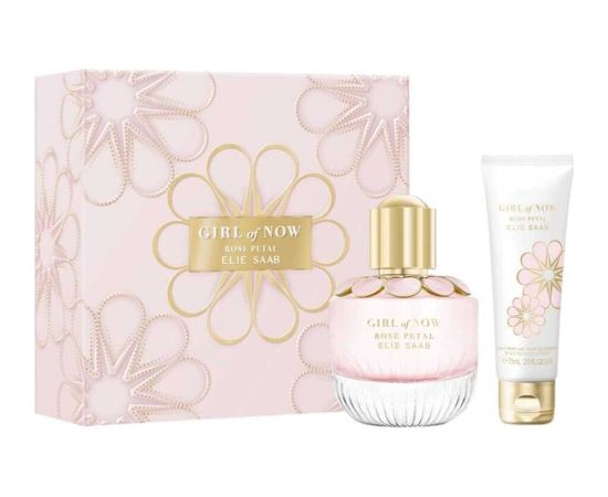 SET Elie Saab Girl of Now Rose Petal Eau de Parfum 50ml + Body Lotion 75ml Парфюмерные наборы