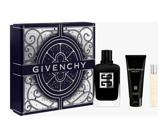 SET Givenchy Gentleman Society Eau de Parfum 100ml + Eau de Parfum 12.5ml + Shower Gel 75ml Dāvanu komplekti