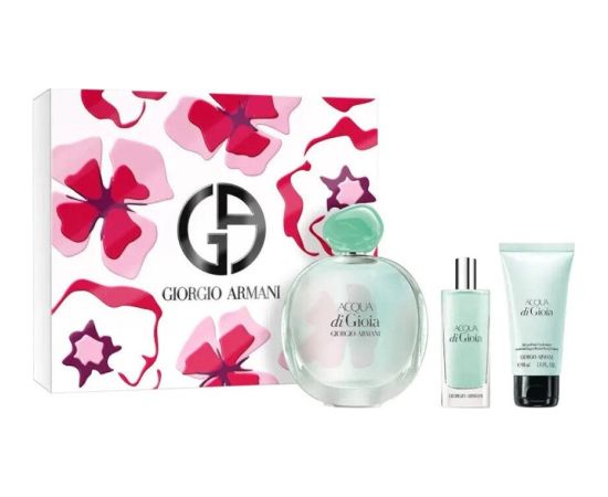 Giorgio Armani Acqua Di Gioia 3pcs EDP Gift Set Fragrances 15ml Dāvanu komplekti