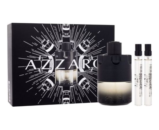 SET AZZARO The Most Wanted Intense EDT 100ml + MINIATURA EDT 2x10ml Dāvanu komplekti