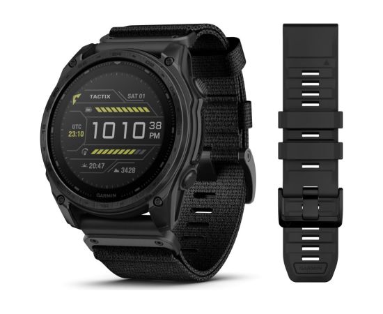 Garmin   tactix 8 – 51 mm, Solar, Elite Includes Applied Ballistics Elite Solver Smart-Watch Умные часы