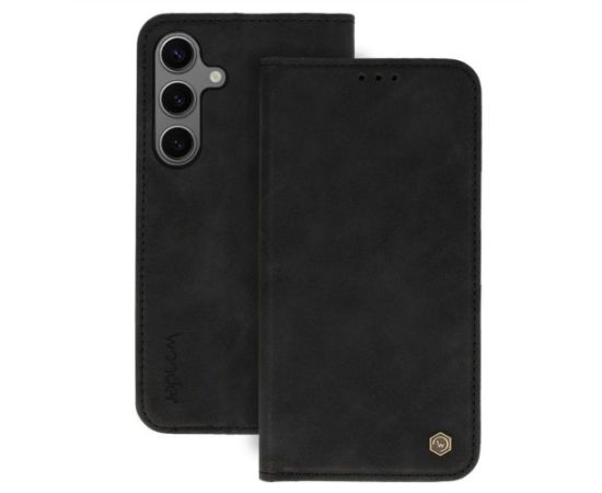 iLike Samsung  Galaxy A17 5G Wonder Smart Holster Case Black Neoriģinālie Maciņi