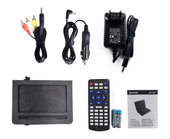 Portable DVD player 10" Sencor Jaunumi - Audio-Video