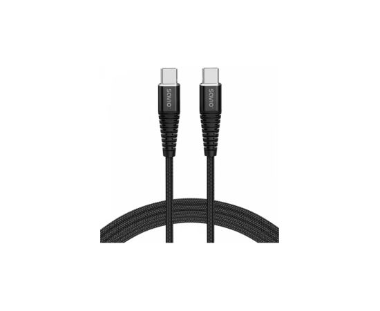 Lādētājs Savio GaN 65W + USB Type-C - USB Type-C 1m Cable Telefonu lādētāji 220v