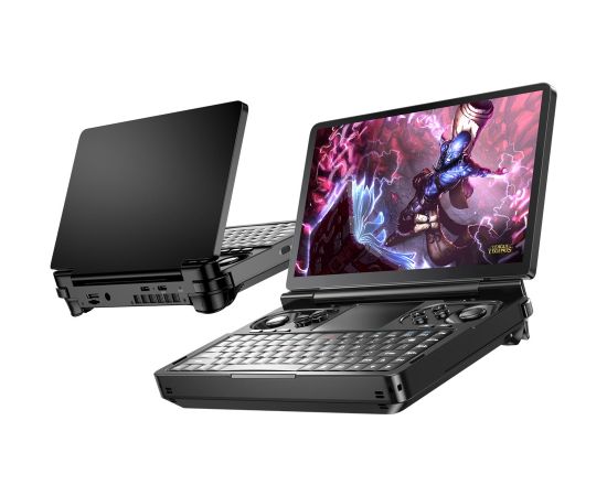 GPD-WinMini-HX37032002B Ryzen AI 9 HX370/7" FHD Touchscreen 120Hz/32GB/SSD 2TB/BT/BLKB/AMD Radeon 890M 8GB/Win 11 Black Laptop Ноутбуки