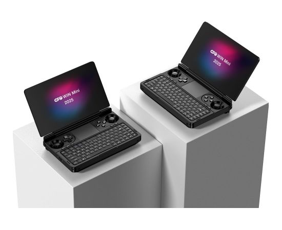 GPD-WinMini-HX37032002B Ryzen AI 9 HX370/7" FHD Touchscreen 120Hz/32GB/SSD 2TB/BT/BLKB/AMD Radeon 890M 8GB/Win 11 Black Laptop Ноутбуки