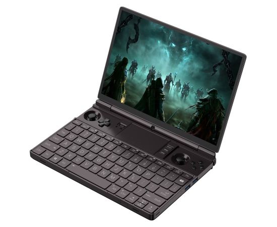 GPD-WinMax2-8840U32001 laptop Ryzen 7 8840U/10.1" WQXGA (2560x1600) touchscreen/32GB/1TB SSD/BT/BLKB/FPR/AMD Radeon 780M 6GB/Win 11 Graphite Portatīvie datori