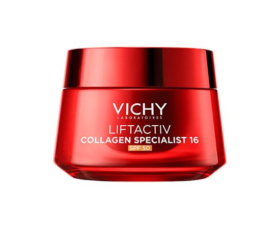 Vichy Liftactiv Collagen Specialist 16 Cream SPF 50 - Denní pleťový krém 50ml Ķermeņa kosmētika