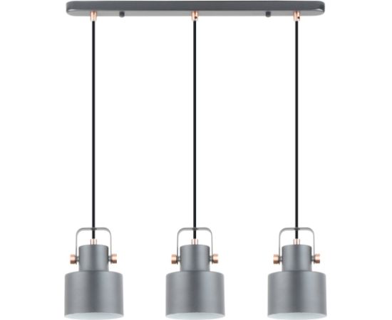 Besk Griestu lampa, 3xE27, Max 40W, 220-240V, Melna Griestu lampas - šķīvji