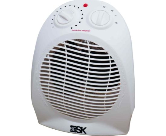 Besk Termoventilators 1000/2000W 2 sildīšanas režīmi Jaunumi -Dārzam
