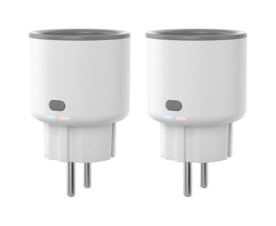 Sonoff S60TPF WiFi smart socket (2pak) Viedās rozetes