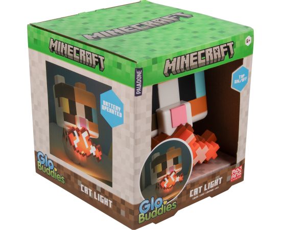Paladone Minecraft Cat GloBuddies Light Dekoratīvais apgaismojums 