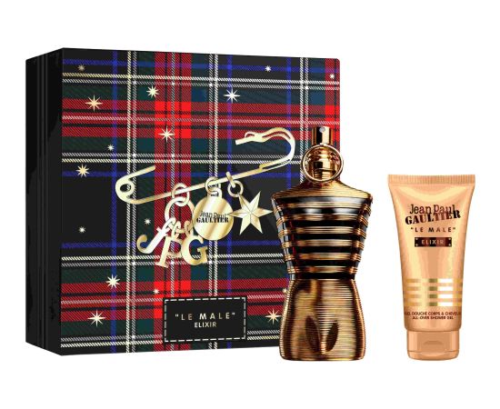Jean Paul Gaultier  Men's Le Male Elixir Gift Set Fragrances Jaunumi - Datori