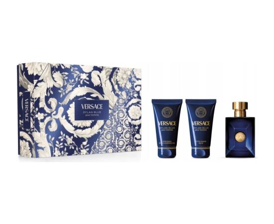 SET VERSACE Dylan Blue Eau de Toilette 50ml + Shower Gel 50ml + After Shave Balsam 50ml Dāvanu komplekti