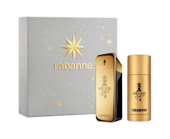 Paco Rabanne SET 1 Million Men EDT spray 100ml + DEO spray 150ml Dāvanu komplekti