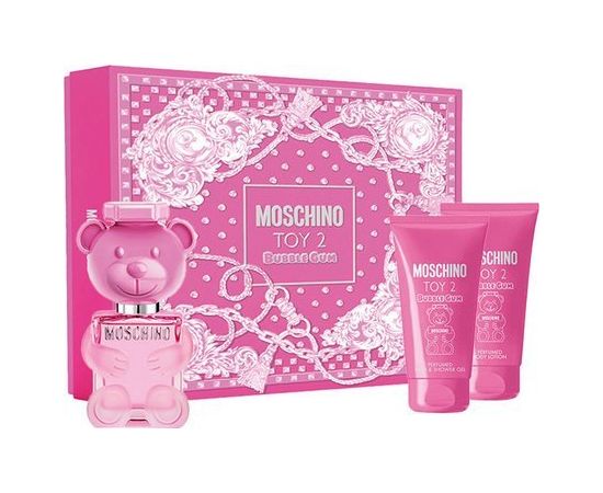 SET Moschino Toy 2 Bubble Gum edt 50ml + SG 50ml + BL 50ml Dāvanu komplekti