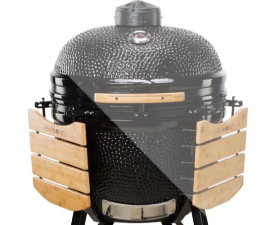 Kamado BONO LIMITED Grill ogrodowy węglowy 64 cm x 64 cm Jaunumi -Dārzam