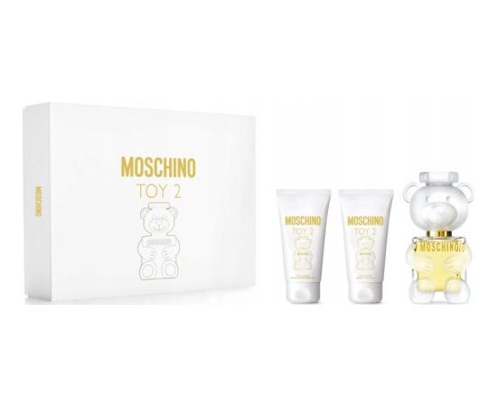 MOSCHINO SET (TOY2 (W) EDP/S 50ML +  BODY LOTION 50ML+  SHOWER GEL 50ML) Dāvanu komplekti
