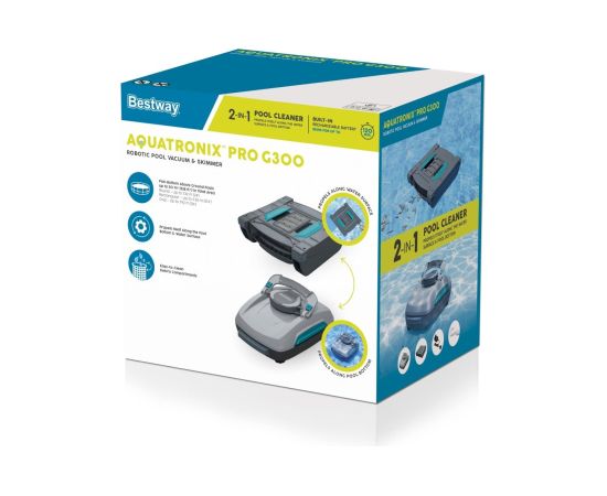 Bestway 58942 Aquatronix G300 Беспроводной пылесос для бассейна Бассейны