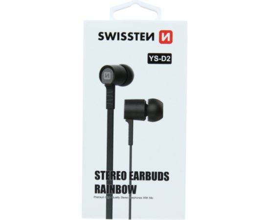 Swissten Earbuds Rainbow YS-D2 Stereo Austiņas ar Mikrofonu Austiņas