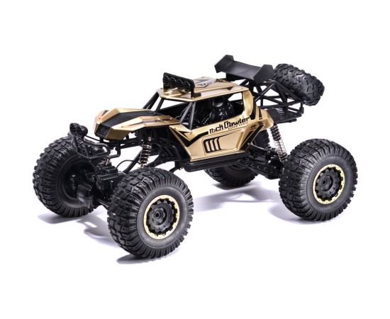 RoGer RC Rock Crawler Радиоуправляемая машина багги 2,4 ГГц / 1:8 / 51 см Золото Радиоуправляемые Игрушки