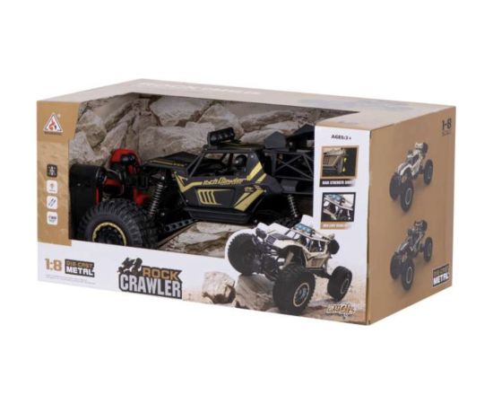 RoGer RC Rock Crawler Радиоуправляемая машина багги 2.4GHz / 1:8 / 51cm Черный Радиоуправляемые Игрушки
