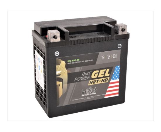150 x 87 x 145 + - Intact Bike Power GEL 12V 14Ah(c20) 255A(EN) GHD14H-BS HVT-08 EAN4250227555029 Аккумуляторы