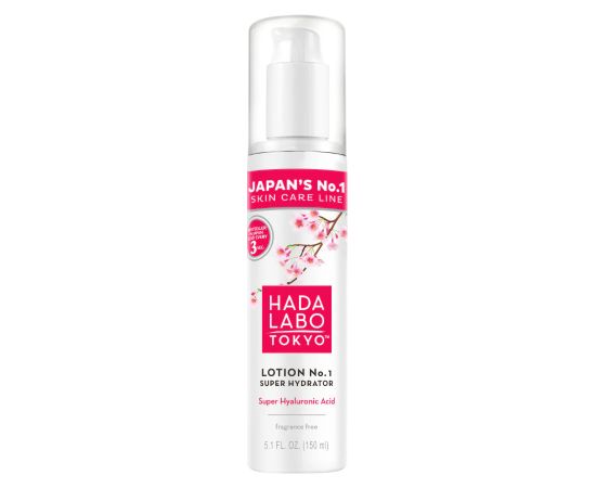 Hada Labo Tokyo, N°1, Hyaluronic Acid, Hydrating, Lotion, Face, 150 ml Ķermeņa kosmētika
