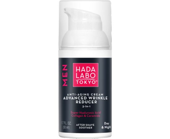 Hada Labo Tokyo, Men, Collagen, Anti-Aging, Day, Cream, Face, 50 ml Ķermeņa kosmētika