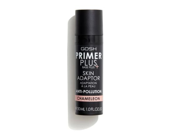Gosh, Primer Plus Skin Adaptor, Vegan, Anti-Pollution, Liquid Foundation, Chameleon, 30 ml Dekoratīvā kosmētika