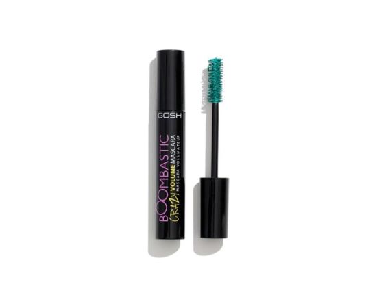 Gosh, Boombastic Crazy, Volumizing, Mascara, 007, Green, 13 ml Dekoratīvā kosmētika