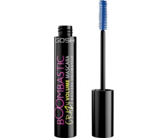 Gosh, Boombastic Crazy, Volume, Mascara, 002, Crazy Blue, 13 ml Dekoratīvā kosmētika