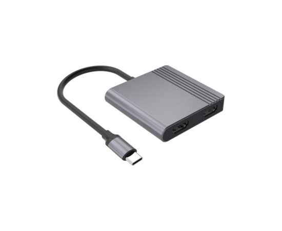 Dokstacija Gembird USB-C 3-in-1multi port (USB port + HDMI + PD) 85W USB Type-C Datoru dokstacijas