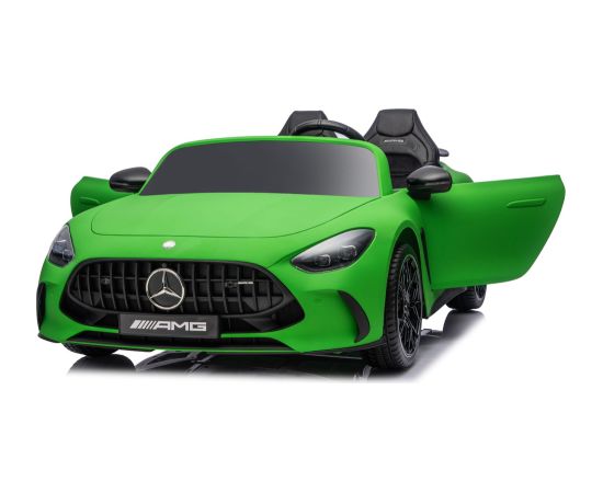 Lean Cars Mercedes GT63 AMG DK-GT63 24V Quiet Matte Green Engine Battery Car Новости - Детские товары