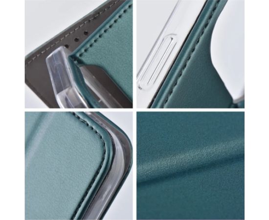 Case Smart Magnetic Samsung A376 A37 5G dark green Neoriģinālie Maciņi